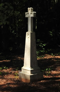 The gravestone of Elizabeth Potts located on Potts Mountain near our green cemetery in the historic family plot of the original Potts family. The staff at the Atlantic Coast Conservancy has restored the gravestones in the historic Potts family cemetery located on the Potts Mountain conservation property. The graves here date back to the first child of landowner Young Potts, a son named Augustus who died as an infant in 1843.
